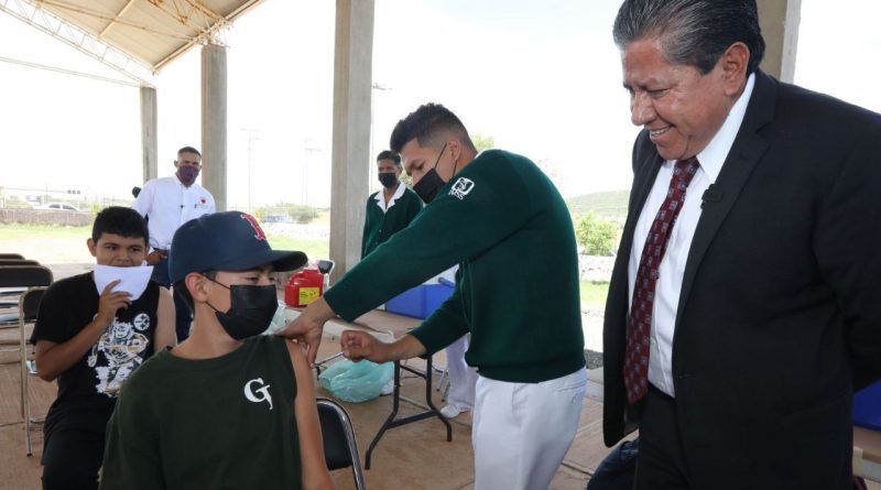 Exhorta Gobernador David Monreal Ávila a que niños y jóvenes se vacunen para un regreso más seguro a clases