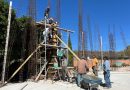 Continúan Con Los Trabajos De Construcción en el Templo En La Comunidad De Las Palmitas