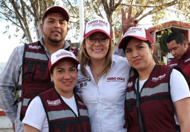 Con honestidad y amor al pueblo, Vero Díaz trabajará desde el Senado por Zacatecas