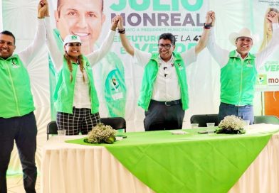 Loreto es Verde, y el Verde es la Cuarta Transformación: Julia Olguín