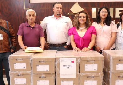 Entrega Consejo Local del INE la Lista Nominal al Instituto Electoral del Estado de Zacatecas y a Consejos Distritales