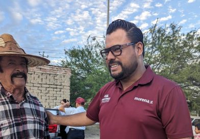 Gilberto Martínez Visita Los Auces en su Campaña por la Presidencia de Tabasco