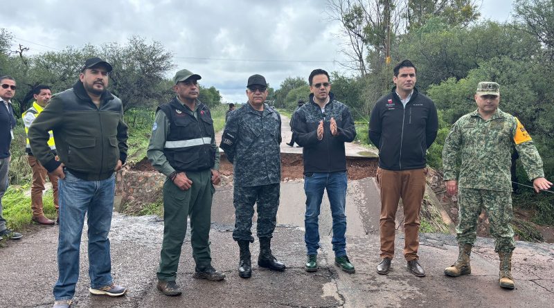 Atienden Gobierno de Zacatecas y Fuerza de Tarea Genaro Codina afectaciones por lluvias