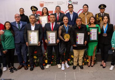 Entrega Gobernador David Monreal Ávila el Premio Estatal del Deporte 2024