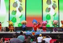 Niñas y Niños desbordan alegría en la presentación del Payaso Plim Plim y Sus Amigos