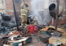 Controlan incendio en fábrica de chicharrones en El Orito
