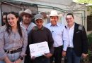Lleva Gobernador David Monreal Ávila programa de techos firmes a familias de Monte Escobedo