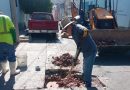 Atienden fugas de agua y destapan drenaje en distintas zonas de Jalpa