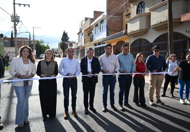 Refuerza Gobernador David Monreal transformación de Guadalupe con reencarpetamiento de calle Niños Héroes
