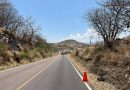 Realizan labores de limpieza en tramo Apozol–Jalpa; piden manejar con precaución