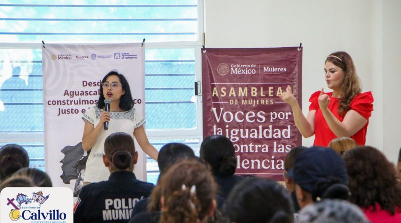 Calvillo se suma al diálogo nacional por la igualdad y contra la violencia de género