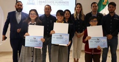 La CDHEZ premió a las y los ganadores del Cine Debate por los Derechos Humanos