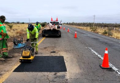 INTERVIENE SICT TRES TRAMOS DE LA CARRETERA FEDERAL 49 ZACATECAS-TORREÓN, CON OBRAS DE CONSERVACIÓN