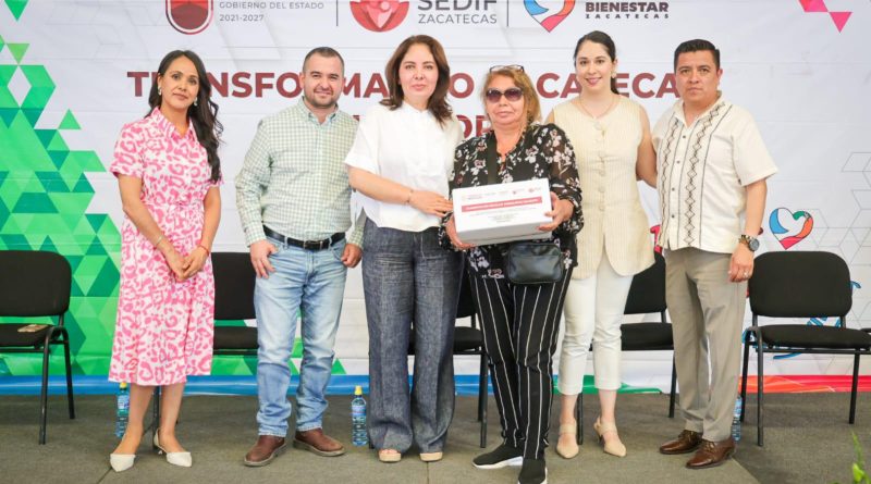 Reciben familias del municipio de Florencia apoyos y servicios integrales del Gobierno de Zacatecas