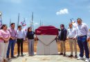 Colocan Gobernador David Monreal Ávila y Sara Hernández primera piedra de la Casa Cuna “Semillitas”, en Guadalupe