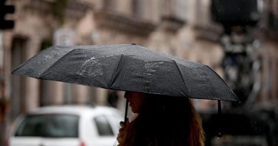 Continuarán lluvias durante los próximos tres días en el Estado