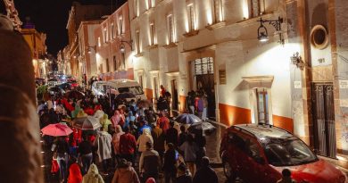 Callejoneada Futbolera inunda de alegría las calles del Centro Histórico de Zacatecas