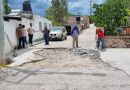 Inician trabajos de rehabilitación en la calle Buena Vista de la comunidad La Tiricia