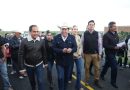Gobernador David Monreal Ávila destina 232 millones de pesos para infraestructura vial en Guadalupe; inaugura tramo rehabilitado en la comunidad de Viboritas