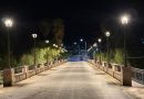 Realizan cambio de luminarias en puente del Barrio de San José