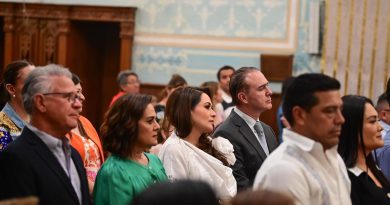 Gobernadora Tere Jiménez encabeza tradicional Misa de Gallo en honor a San Marcos