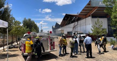 Sofocan incendio en bodegas de Alimentación para el Bienestar en 98 por ciento