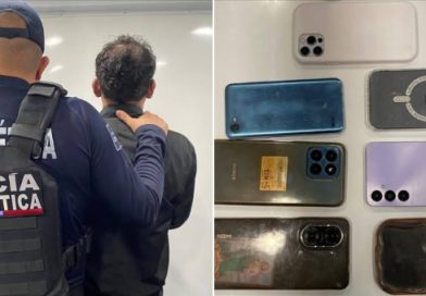 Detienen a presunto ladrón de celulares en la zona ferial de Aguascalientes