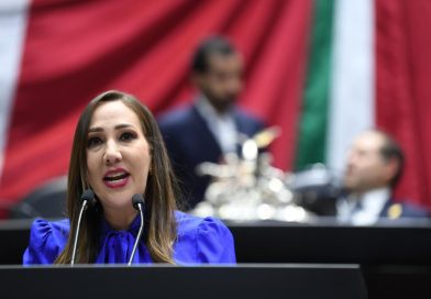 NOEMÍ LUNA DEFIENDE EN SAN LÁZARO LA SOBERANÍA NACIONAL Y ACUSA A MORENA DE UTILIZARLA PARA PROTEGER A “NARCOPOLÍTICOS”