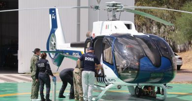 Helicóptero Fuerza 1 realiza traslado aeromédico y ayuda a salvar la vida de una recién nacida