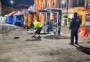 Infractores realizan servicio comunitario durante las Fiestas Culturales de Mayo en Calvillo