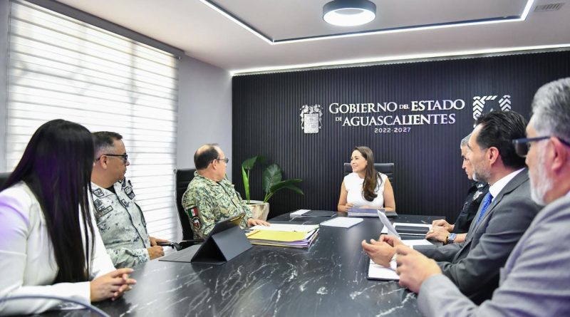 Refuerzan estrategias de seguridad y prevención en Aguascalientes