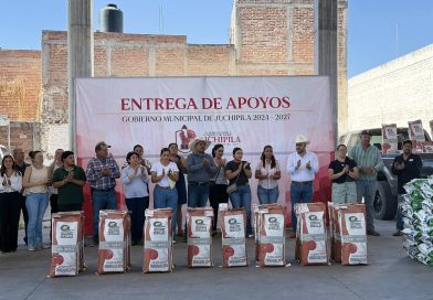 Entregan semilla de maíz, sorgo y pasto para fortalecer el campo juchipilense