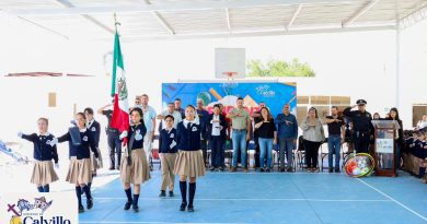 Calvillo fortalece valores cívicos con el programa Presidente en tu Escuela