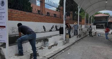 Fortalecen espacios públicos en San Isidro de Los Llamas