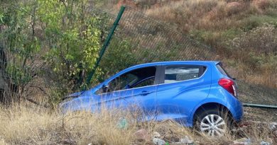 Vehículo sale del camino en Calzada de los Deportes; reportan tres personas lesionadas