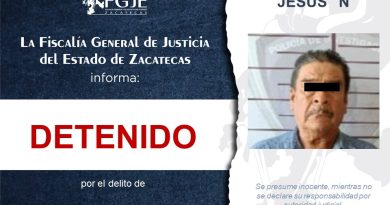 FGJEZ detiene en Tabasco a señalado por abuso sexual y cumplimenta cuatro órdenes más en Zacatecas