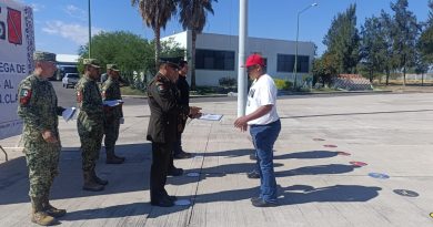 Entregan constancias a soldados del Servicio Militar Nacional que concluyeron su instrucción