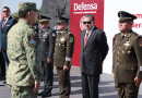 Gobernador David Monreal da la bienvenida a Armando Toscano Yáñez como comandante interino de la Decimoprimera Zona Militar