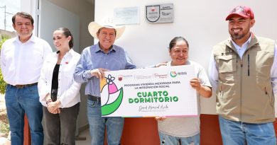 Un cuarto para Melina; entrega Gobernador David Monreal acciones de vivienda en Miguel Auza, ocho a mujeres jefas de familia
