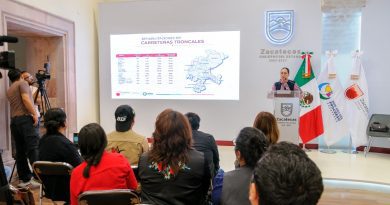 Invierte Gobierno de Zacatecas más de 9 mil mdp en obra pública