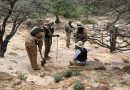 Recorren autoridades Sierra de Chapultepec, en Fresnillo, en busca de indicios que permitan localizar a personas ausentes