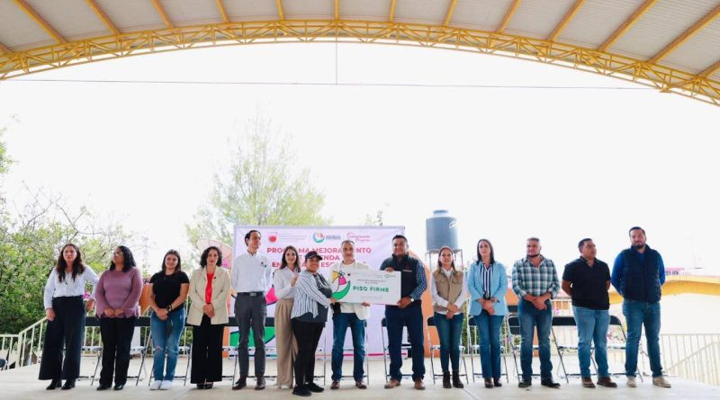 Brinda Gobierno de Zacatecas seguridad y progreso a habitantes de Monte Escobedo