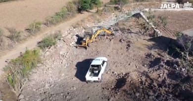 Gobierno Municipal de Jalpa realiza trabajos preventivos en Los Sabinos ante la proxima temporada de lluvias