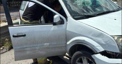 Accidente en el puente de Bonito Pueblo deja una persona lesionada