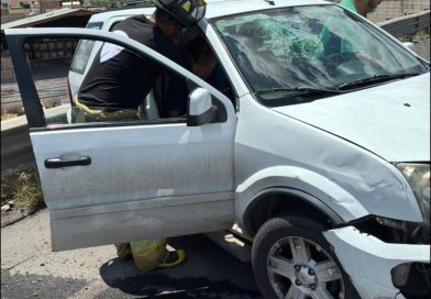 Accidente en el puente de Bonito Pueblo deja una persona lesionada