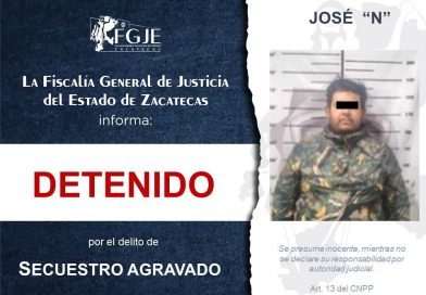 Cinco detenidos y una comparecencia: FGJEZ refuerza acciones de justicia en Zacatecas