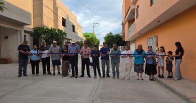 Inauguran nueva pavimentación en la calle Pirul de la colonia Arboledas