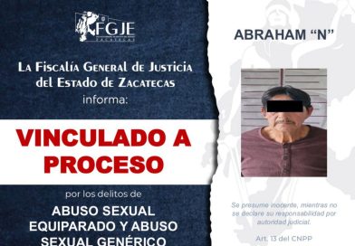 Vinculan a proceso a hombre por probable abuso sexual en agravio de una menor