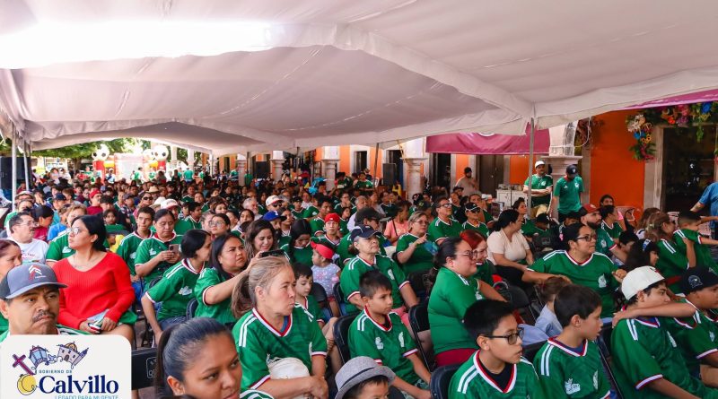 Calvillo vive en familia el arranque del Mundial 2026