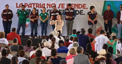 Desde Loreto, Vero Díaz afirma que el pueblo defenderá los avances de la Transformación y la Soberanía Nacional.